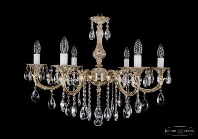 Люстра  Bohemia Ivele Crystal  арт. 1702/6/250/B/GW