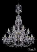 Люстра  Bohemia Ivele Crystal  арт. 1406/16+8+4/400/XL-162/2d/G